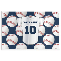 Baseball Jersey Disposable Paper Placemats (Personalized)