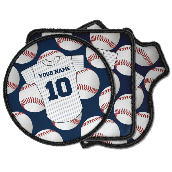 Custom Baseball Jersey Iron on Patches (Personalized)