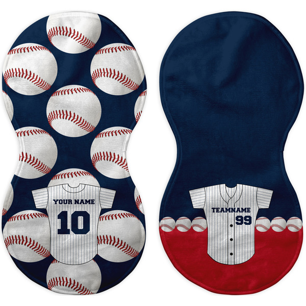 Baseball Jersey Peanut Shaped Burps - Approval