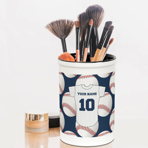 Baseball Jersey Pencil Holder - LIFESTYLE makeup