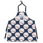 Baseball Jersey Apron Without Pockets w/ Name and Number