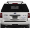 Baseball Jersey Personalized Car Magnets on Ford Explorer