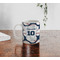 Baseball Jersey Personalized Coffee Mug - Lifestyle