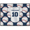 Baseball Jersey Door Mat - 24"x18" (Personalized)