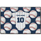 Baseball Jersey Personalized Door Mat - 36x24 (APPROVAL)