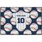 Baseball Jersey Door Mat - 36"x24" (Personalized)