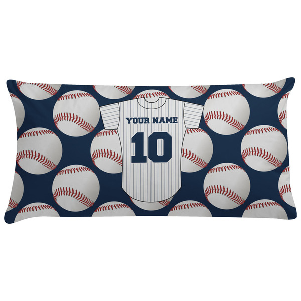 Custom Baseball Jersey Pillow Case - King (Personalized)