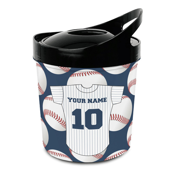 Custom Baseball Jersey Plastic Ice Bucket (Personalized)