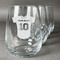 Baseball Jersey Stemless Wine Glasses (Set of 4) (Personalized)