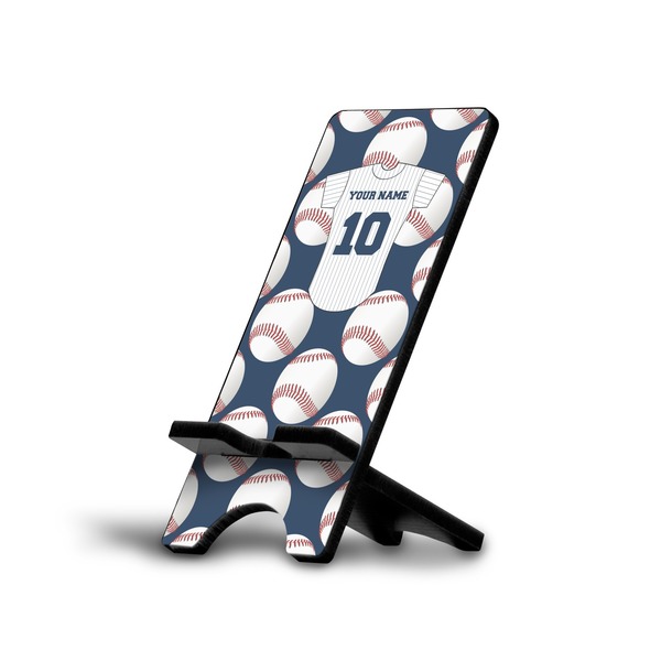Custom Baseball Jersey Cell Phone Stand (Small) (Personalized)
