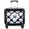 Baseball Jersey Pilot Bag Luggage with Wheels