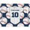 Baseball Jersey Placemat with Props