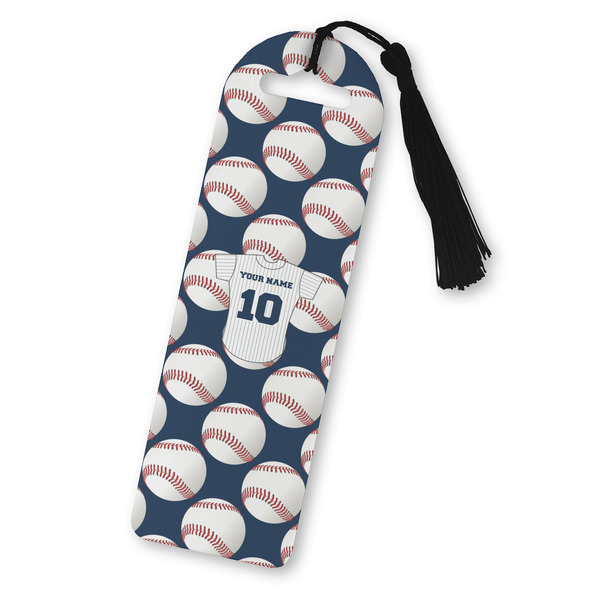 Custom Baseball Jersey Plastic Bookmark (Personalized)