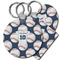 Baseball Jersey Plastic Keychain (Personalized)