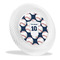 Baseball Jersey Plastic Party Dinner Plates - Main/Front