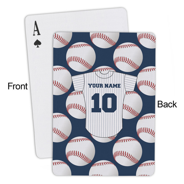 Baseball Jersey Playing Cards - Approval