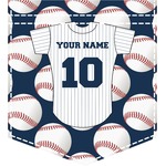 Baseball Jersey Iron On Faux Pocket (Personalized)