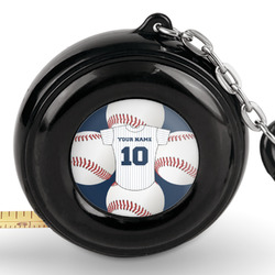Baseball Jersey Pocket Tape Measure - 6 Ft w/ Carabiner Clip (Personalized)