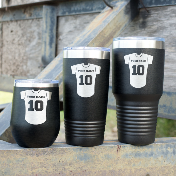 Baseball Jersey Polar Camel Tumblers - Group Shot