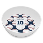 Baseball Jersey Melamine Bowl - 8 oz (Personalized)