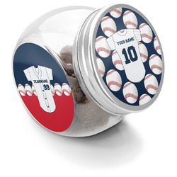 Baseball Jersey Puppy Treat Jar (Personalized)