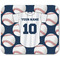 Baseball Jersey Rectangular Mouse Pad - APPROVAL
