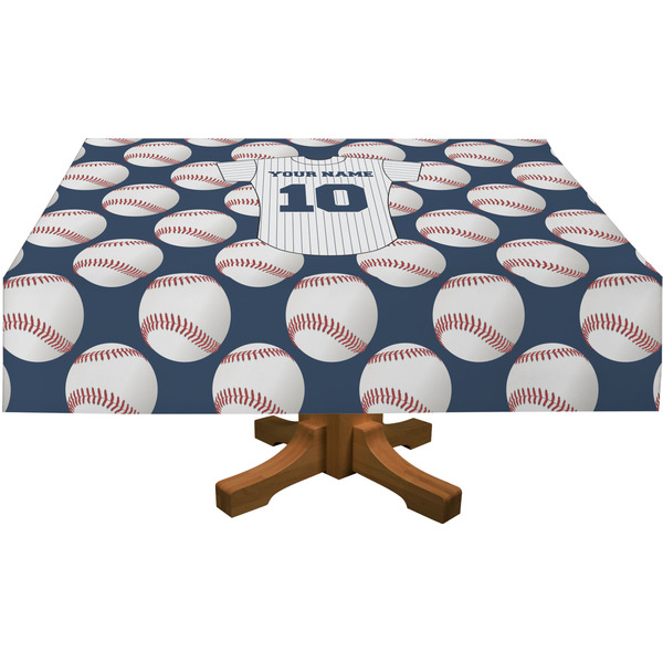 Baseball Jersey Rectangular Tablecloths (Personalized)