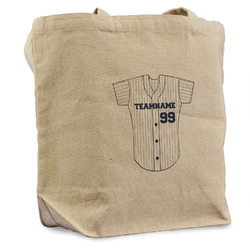 Baseball Jersey Reusable Cotton Grocery Bag (Personalized)