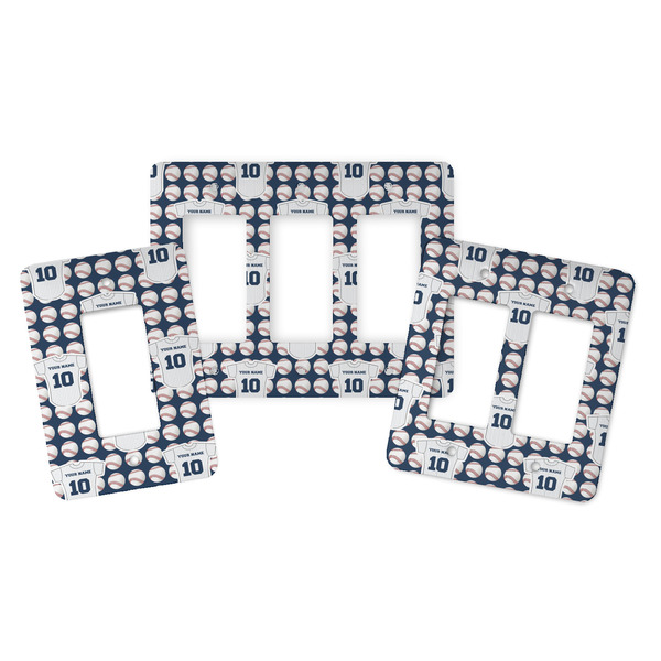 Baseball Jersey Rocker Light Switch Covers - Parent - ALL VARIATIONS