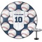 Baseball Jersey Round Table Top