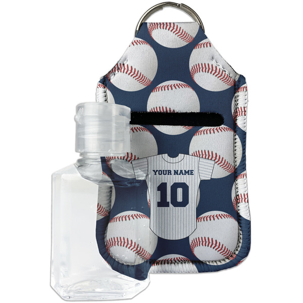 Custom Baseball Jersey Hand Sanitizer & Keychain Holder - Small (Personalized)