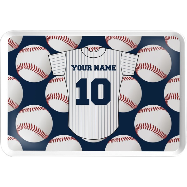 Custom Baseball Jersey Serving Tray (Personalized)