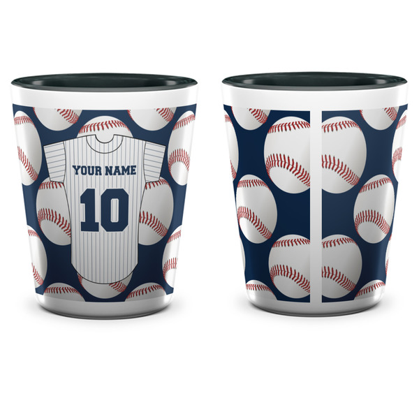 Baseball Jersey Shot Glass - Two Tone - APPROVAL