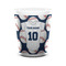 Baseball Jersey Ceramic Shot Glass - 1.5 oz - White - Single (Personalized)