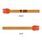 Baseball Jersey Silicone Brushes - Red - APPROVAL