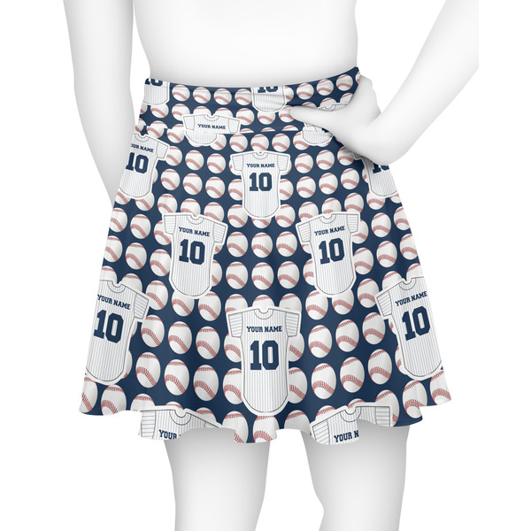 Baseball Jersey Skater Skirt - Back