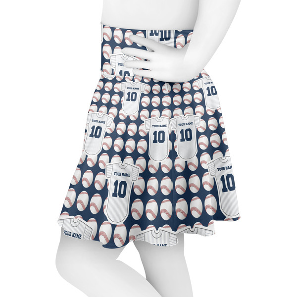 Baseball Jersey Skater Skirt - Side