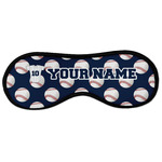 Baseball Jersey Sleeping Eye Masks - Large (Personalized)