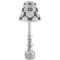 Baseball Jersey Small Chandelier Lamp - LIFESTYLE (on candle stick)
