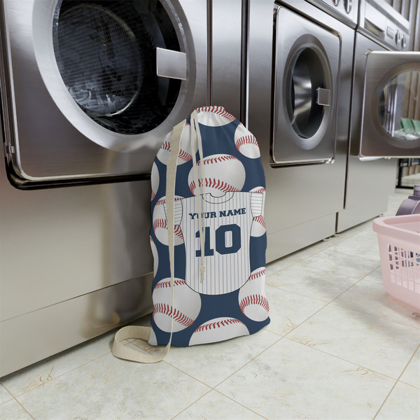 Baseball Jersey Small Landry Bag - In Context