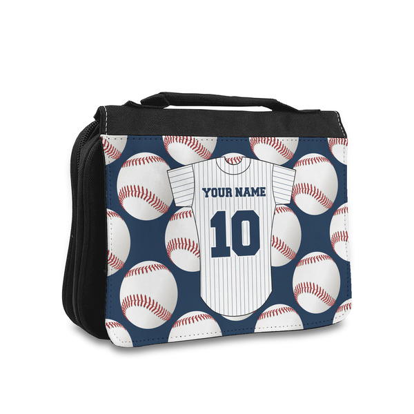 Custom Baseball Jersey Toiletry Bag - Small (Personalized)