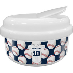 Baseball Jersey Snack Container (Personalized)