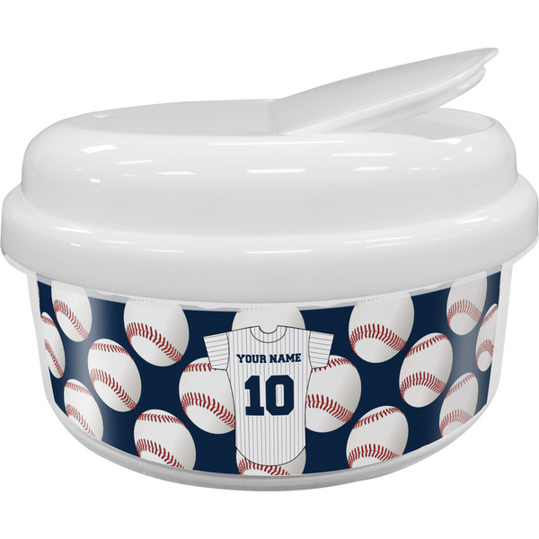 Custom Baseball Jersey Snack Container (Personalized)