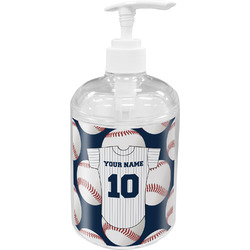 Baseball Jersey Acrylic Soap & Lotion Bottle (Personalized)