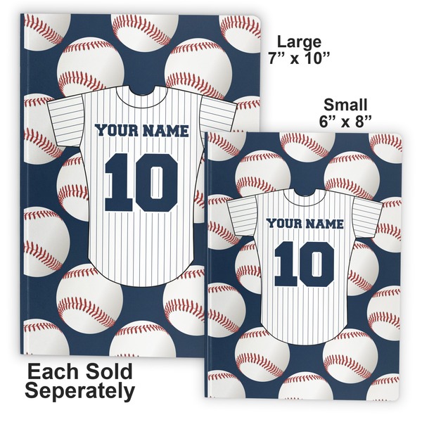 Baseball Jersey Soft Cover Journal - Compare