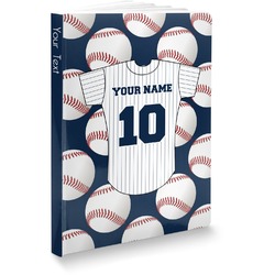 Baseball Jersey Softbound Notebook - 5.75" x 8" (Personalized)