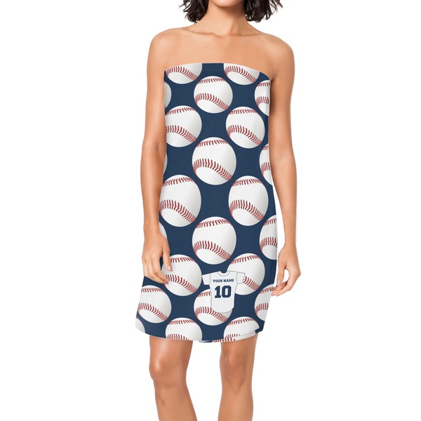 Custom Baseball Jersey Spa / Bath Wrap (Personalized)