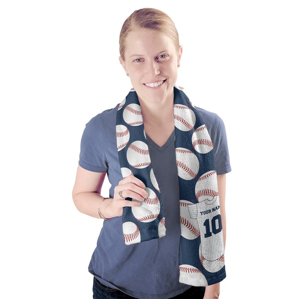 Baseball Jersey Sport Towel - Exercise use - Model
