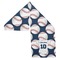 Baseball Jersey Sports Towel Folded - Both Sides Showing