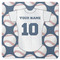 Baseball Jersey Square Rubber Backed Coaster (Personalized)